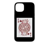 Carcasa para iPhone 13 Gay Pride King of Spades Card Pareja Novio Novio LGBTQ