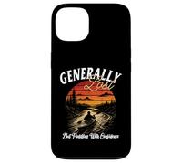 Carcasa para iPhone 13 GENERALMENTE PERDIDO Pero Paddling con Confianza Aventuras en Canoa