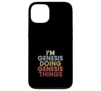 Carcasa para iPhone 13 Genesis Name Genesis Personalized Name First Given