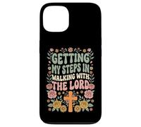 Carcasa para iPhone 13 Getting My Steps In Walking with The Lord
