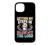 Carcasa para iPhone 13 Getting My Steps In Walking with The Lord