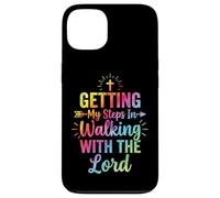 Carcasa para iPhone 13 Getting My Steps In Walking with The Lord