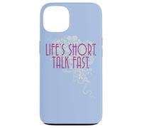 Carcasa para iPhone 13 Gilmore Girls Life'S Short. Talk Fast.