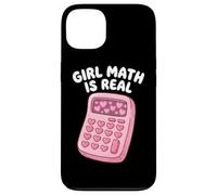 Carcasa para iPhone 13 Girl Math Is Real Cálculo Álgebra Lógica Matemáticas Amante