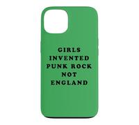 Carcasa para iPhone 13 Girls Invented Punk Rock Not England - Green