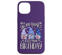 Carcasa para iPhone 13 GNOME Birthday For Women Did You GNOME It`s My Birthday