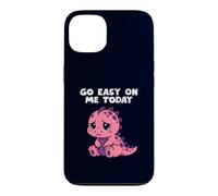 Carcasa para iPhone 13 Go Easy On Me Today Lindo Dinosaurio Divertido Apoyo Emocional