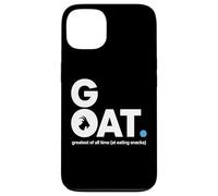 Carcasa para iPhone 13 Goat Greatest of All Time at Eating Snacks