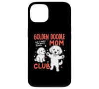 Carcasa para iPhone 13 Golden Doodle Mom Club Goldendoodle Dog Mom Día de la Madre