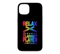 Carcasa para iPhone 13 Gráfico de Estrellas Relax The Clarinet Player Is Here