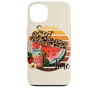 Carcasa para iPhone 13 Gráfico de sandía Dulce de Verano, Estilo Retro