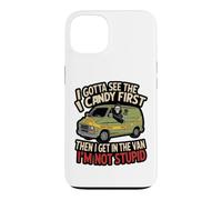 Carcasa para iPhone 13 Gráfico Divertido de «Tengo Que Ver The Candy First» de Reaper Van
