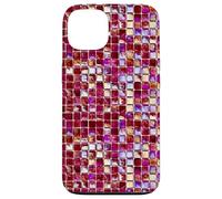 Carcasa para iPhone 13 Gráfico Italiano del Vidrio de Sicilia de Las Tejas del Mosaico del Vino
