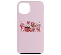 Carcasa para iPhone 13 Gráfico Love Seasonal Coffee Tea Sweet Hearts