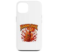 Carcasa para iPhone 13 Gráfico Picante de Salsa flameante Inferno Burst