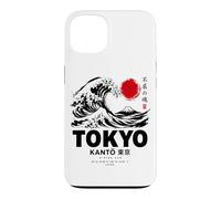 Carcasa para iPhone 13 Gran Ola Arte Japonés Tokio Kanto Japón Ola Retro