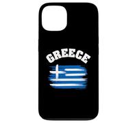 Carcasa para iPhone 13 Greece National Flag Country Pride Roots Vintage Gift