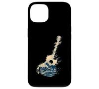 Carcasa para iPhone 13 Guitarra Wave Art Japonés Cool Hombres Mujeres Motivo Amante De La M