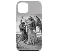 Carcasa para iPhone 13 Gustave Dore Jacob luchando con el ángel 1855