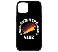 Carcasa para iPhone 13 Guten Tag Yinz Biergarten Germany Flag German Beer Festival