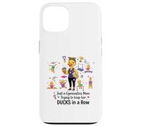 Carcasa para iPhone 13 Gymnastics Mom Funny Ducks Gymnastics Mama