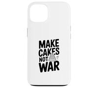 Carcasa para iPhone 13 Hacer Pasteles no Guerra Divertido Amante de Hornear