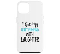 Carcasa para iPhone 13 Hago Que mi corazón palpite de Risa