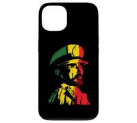 Carcasa para iPhone 13 Haile Selassie Art Etiopía Reggae Rasta