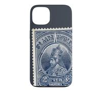 Carcasa para iPhone 13 Haile Selassie Vintage Stamp Ethiopian Emperor Rastafari