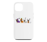 Carcasa para iPhone 13 Halloween Frenchie Bulldog Amante de los Perros Perro Espeluznante Halloween