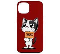 Carcasa para iPhone 13 Halloween Spooky Holiday Cute Kitten Funny Cat Halloween