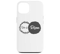 Carcasa para iPhone 13 He is Risen - Jesus Christ Resurrection Easter & Passover