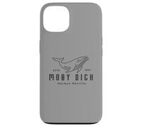Carcasa para iPhone 13 Herman Melville Cute Whale | Boat Tour | Moby Dick