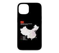 Carcasa para iPhone 13 High-Speed Train Railway - Souvenir Route Map China