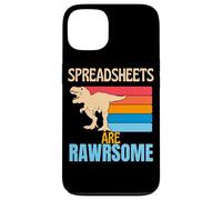Carcasa para iPhone 13 Hoja de cálculo Divertida Son Impresionantes Hoja de cálculo de Dinosaurios