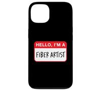 Carcasa para iPhone 13 Hola, Soy un Artista de Fibra - Divertido