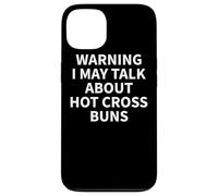 Carcasa para iPhone 13 Hot Cross Buns Apparel - Divertido diseño para Amantes de los moños