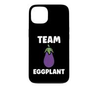 Carcasa para iPhone 13 Humor Food Eggplant Simple Team Eggplant
