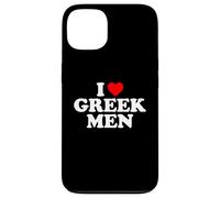 Carcasa para iPhone 13 I Love Greek Men
