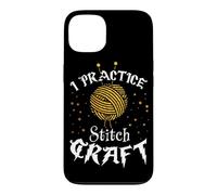 Carcasa para iPhone 13 I Practice Stitch Craft - Yarn Knitting - Knitter's Gift