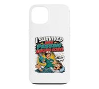 Carcasa para iPhone 13 I Survived Her Passing Nursing School Funny Nurse Boyfriend