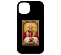 Carcasa para iPhone 13 Icono católico del Papa León XIV