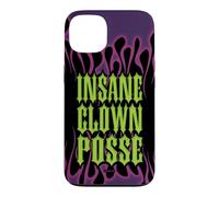 Carcasa para iPhone 13 ICP Purple Flames Old English Logo Horrorcore Rap Music
