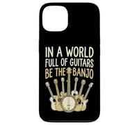Carcasa para iPhone 13 In A World Full of Guitars Be The Banjo