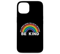 Carcasa para iPhone 13 In A World Where You Can Be Anything Be Kind Gay Pride LGBT