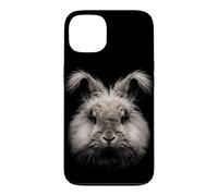 Carcasa para iPhone 13 Inglés Angora Conejo Cara Bosque Fauna Silvestre