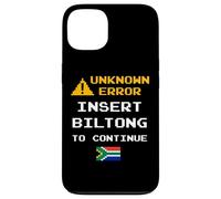 Carcasa para iPhone 13 Insert Biltong Retro Funny Error South Africa Braai Dad Joke