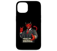 Carcasa para iPhone 13 Insurance Devil | Protesta Humor Satanás Mal Codicia Corporativa