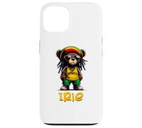 Carcasa para iPhone 13 IRIE Osito de Peluche Jamaica Rasta raíces Reggae