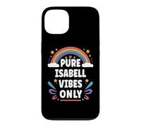 Carcasa para iPhone 13 Isabell Vibes Only Cute Retro Girls Isabell Name